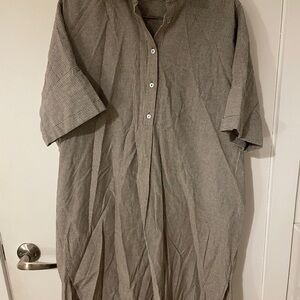 Women’s oversized striped dress